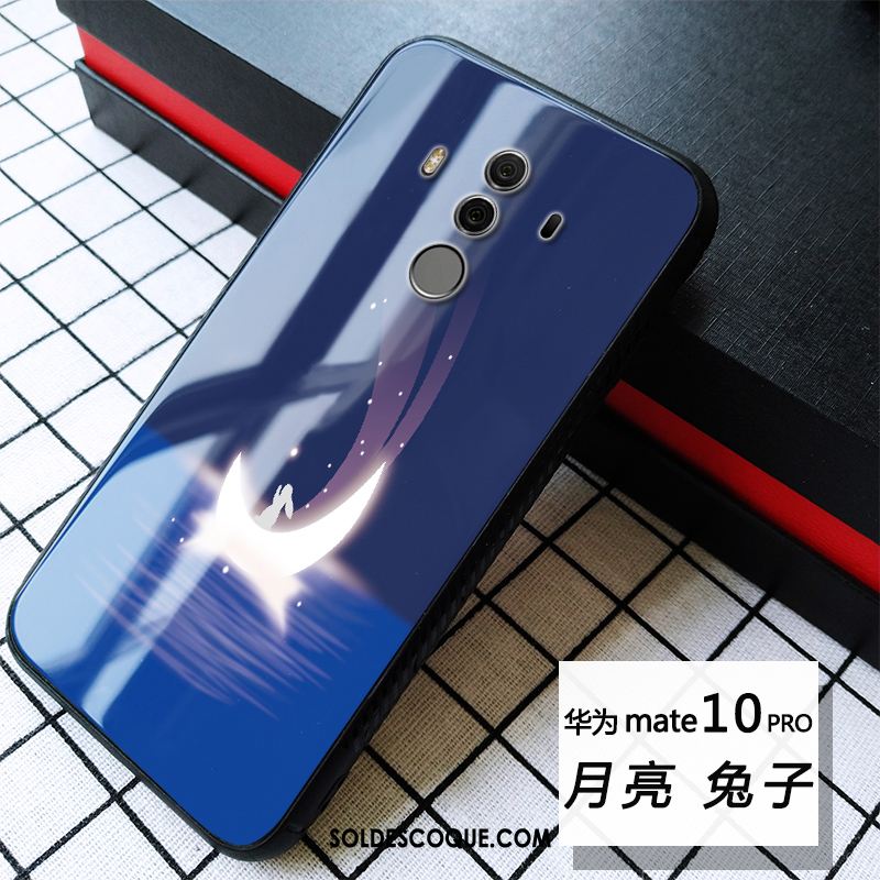 Coque Huawei Mate 10 Pro Verre Incassable Charmant Téléphone Portable Fluide Doux Housse En Vente