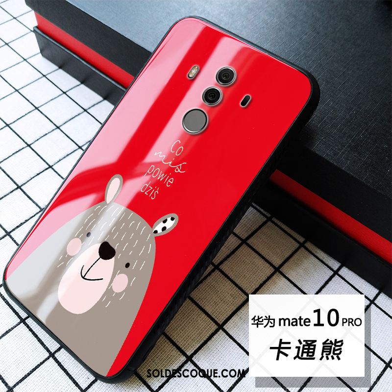 Coque Huawei Mate 10 Pro Verre Incassable Charmant Téléphone Portable Fluide Doux Housse En Vente