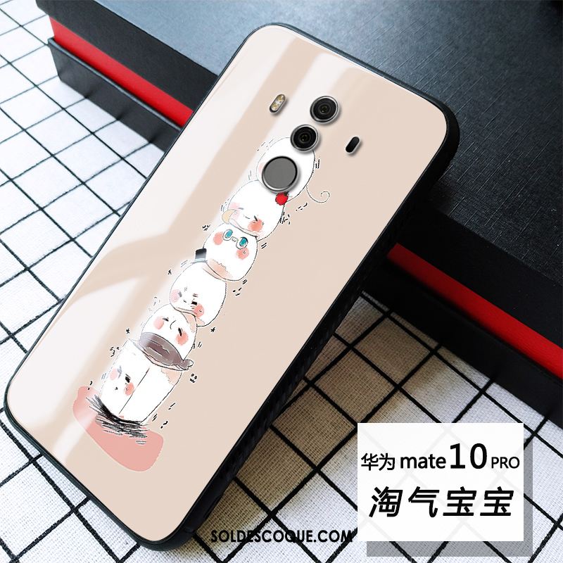 Coque Huawei Mate 10 Pro Verre Incassable Charmant Téléphone Portable Fluide Doux Housse En Vente