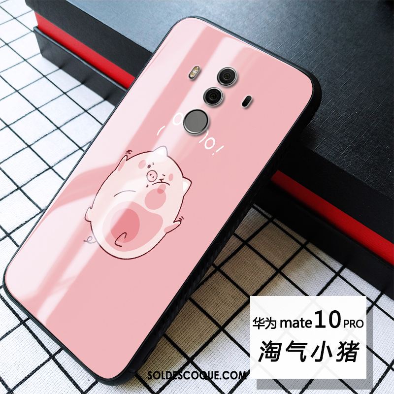 Coque Huawei Mate 10 Pro Verre Incassable Charmant Téléphone Portable Fluide Doux Housse En Vente