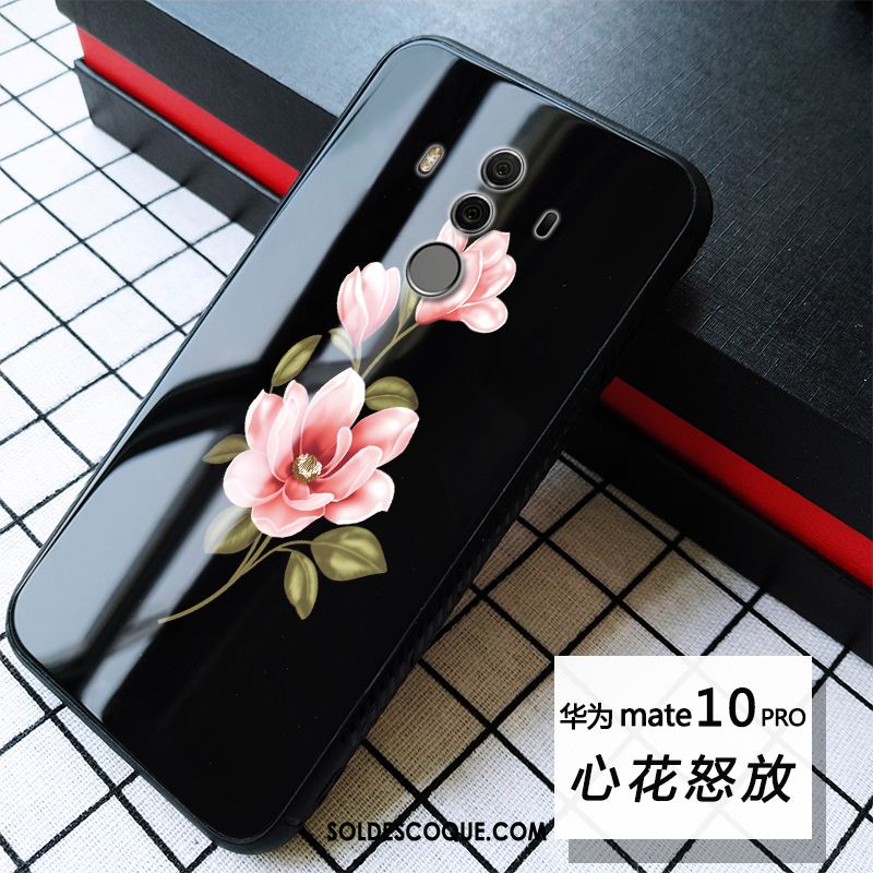 Coque Huawei Mate 10 Pro Verre Incassable Charmant Téléphone Portable Fluide Doux Housse En Vente