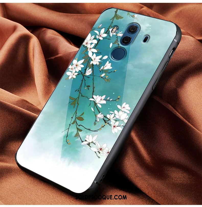 Coque Huawei Mate 10 Pro Vert Verre Tout Compris Téléphone Portable Frais Housse En Vente