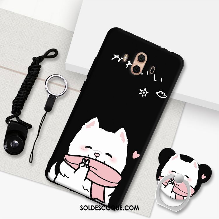 Coque Huawei Mate 10 Protection Dessin Animé Blanc Étui Téléphone Portable En Vente