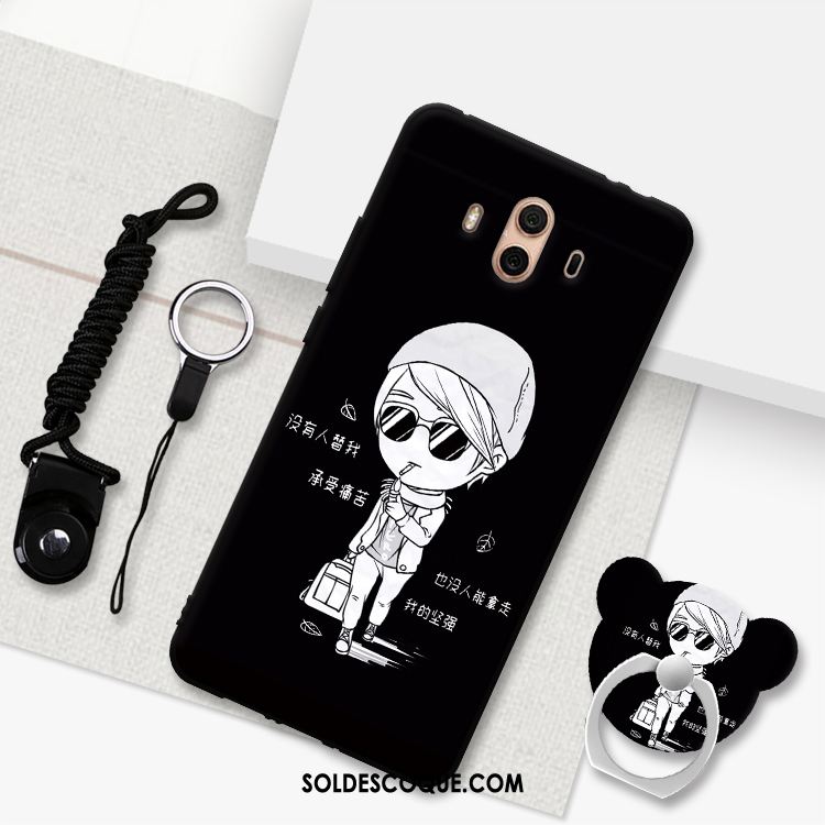 Coque Huawei Mate 10 Protection Dessin Animé Blanc Étui Téléphone Portable En Vente