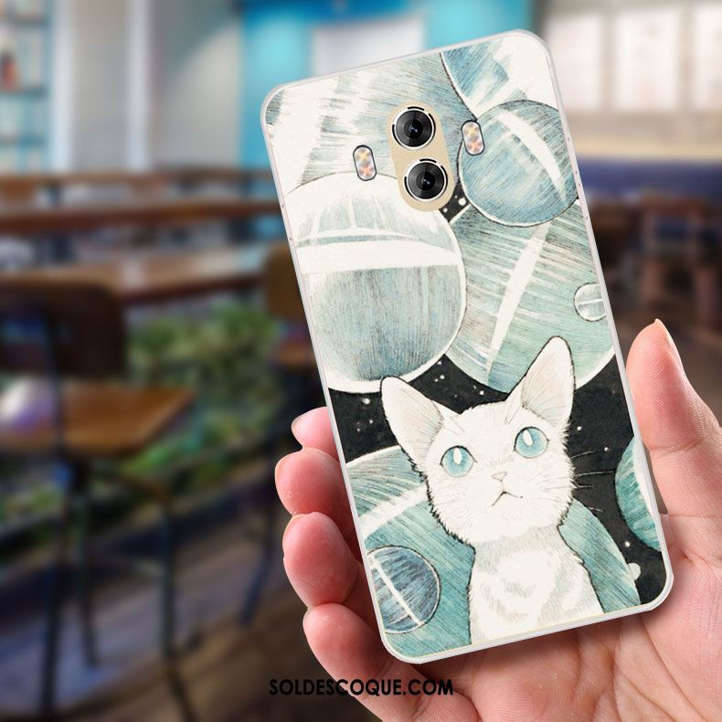 Coque Huawei Mate 10 Protection Gaufrage Incassable Dessin Animé Silicone Pas Cher