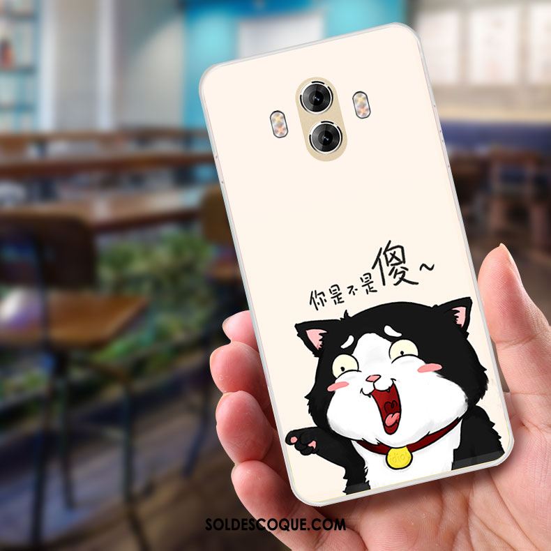 Coque Huawei Mate 10 Protection Gaufrage Incassable Dessin Animé Silicone Pas Cher