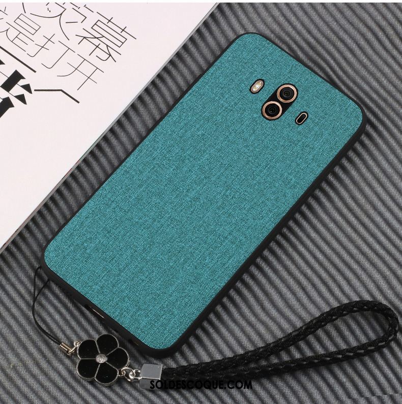 Coque Huawei Mate 10 Protection Étui Vert Silicone Tout Compris France