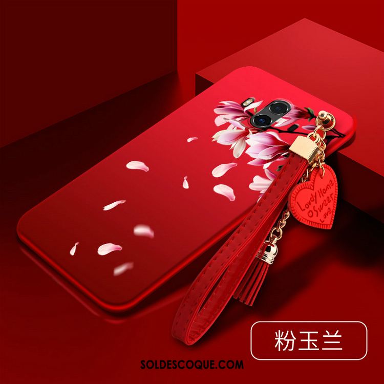 Coque Huawei Mate 10 Rouge Créatif Fluide Doux Tendance Téléphone Portable Soldes