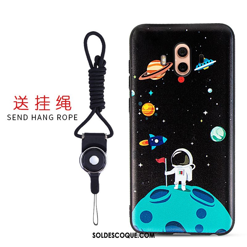 Coque Huawei Mate 10 Silicone Étui Incassable Téléphone Portable Noir En Vente