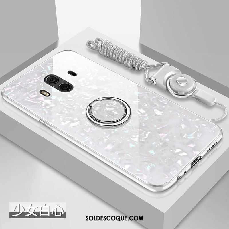 Coque Huawei Mate 10 Tout Compris Difficile Silicone Étui Blanc Housse Soldes