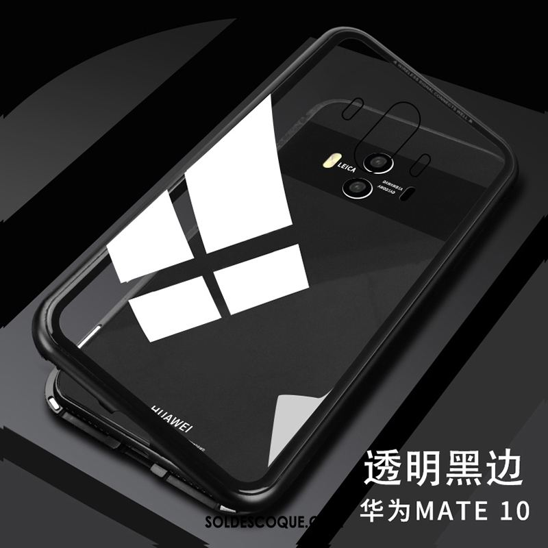 Coque Huawei Mate 10 Téléphone Portable Protection Étui Incassable Blanc Pas Cher