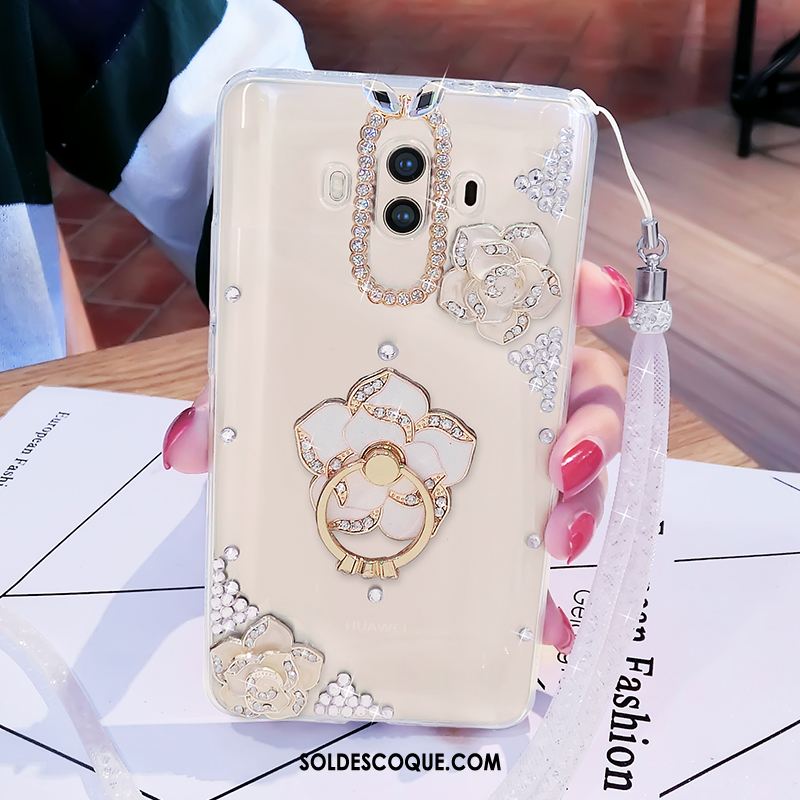 Coque Huawei Mate 10 Téléphone Portable Transparent Ornements Suspendus Soldes