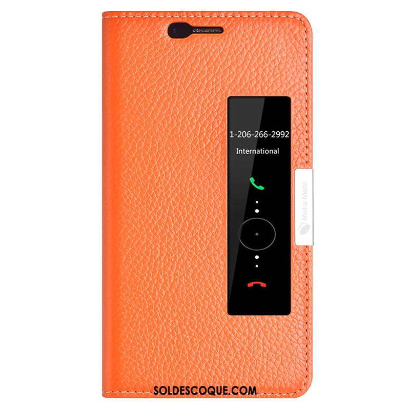 Coque Huawei Mate 10 Étui Brillant Téléphone Portable Protection Dormance En Ligne