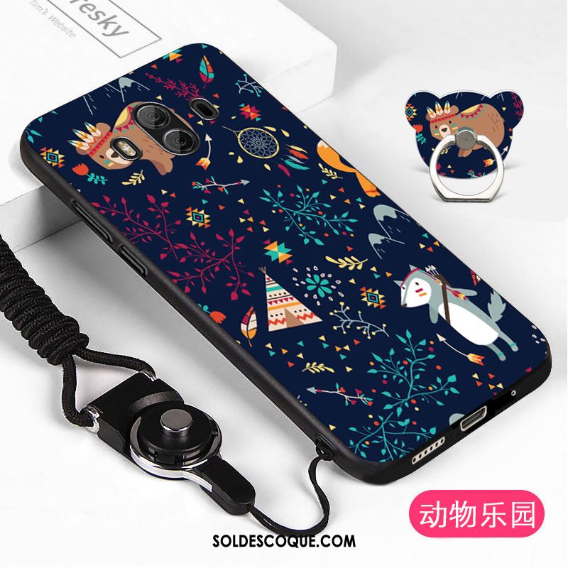 Coque Huawei Mate 10 Étui Fluide Doux Incassable Téléphone Portable Ornements Suspendus Pas Cher