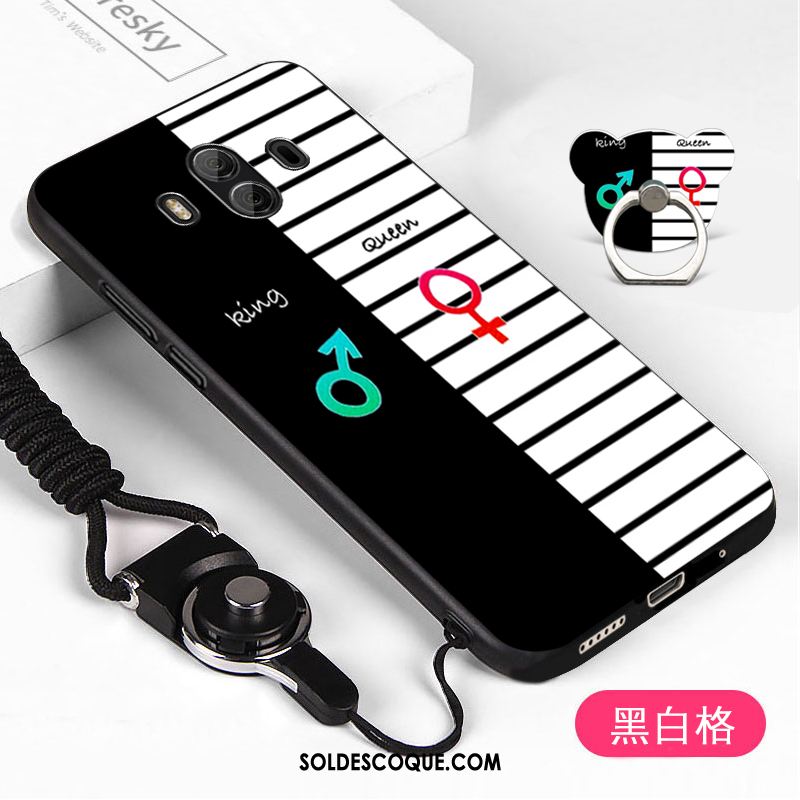 Coque Huawei Mate 10 Étui Fluide Doux Incassable Téléphone Portable Ornements Suspendus Pas Cher