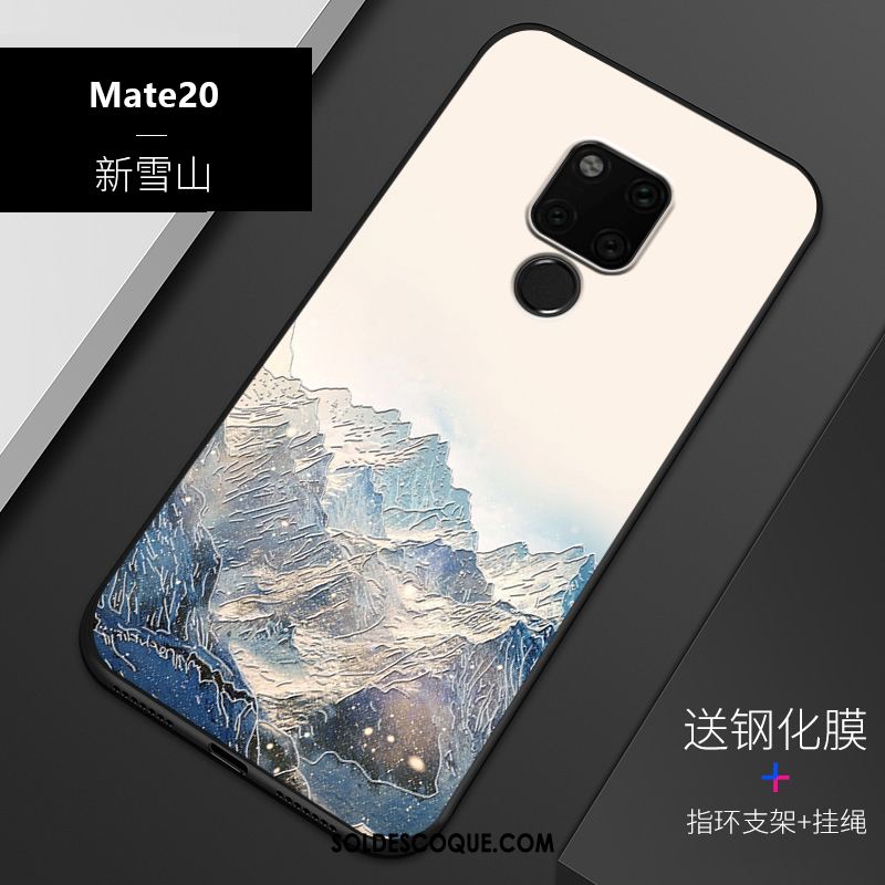 Coque Huawei Mate 20 Blanc Silicone Protection Tout Compris Nouveau Pas Cher