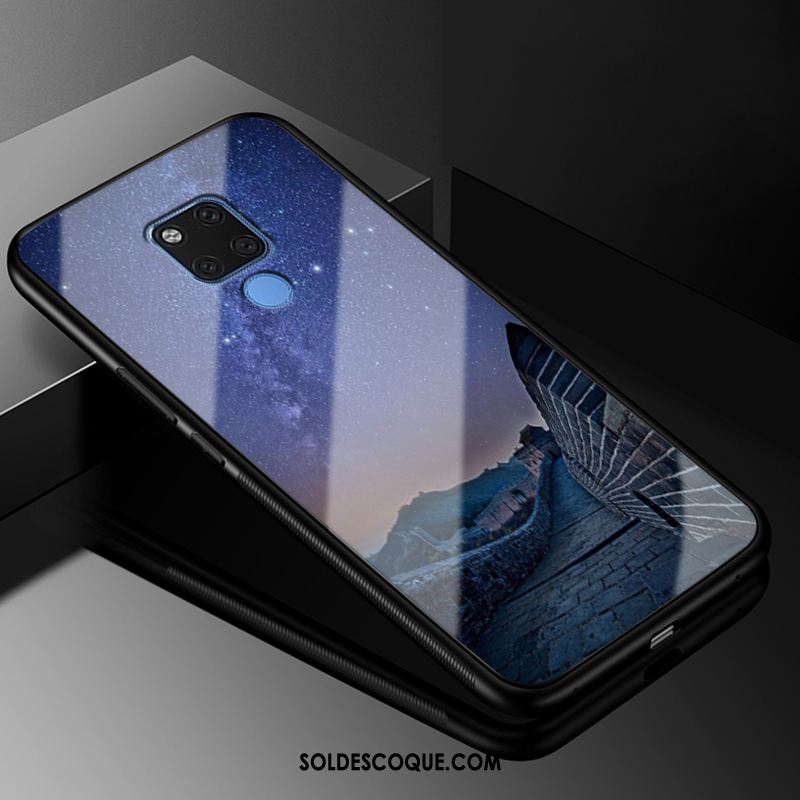 Coque Huawei Mate 20 Blanc Étui Incassable Tout Compris Créatif Pas Cher