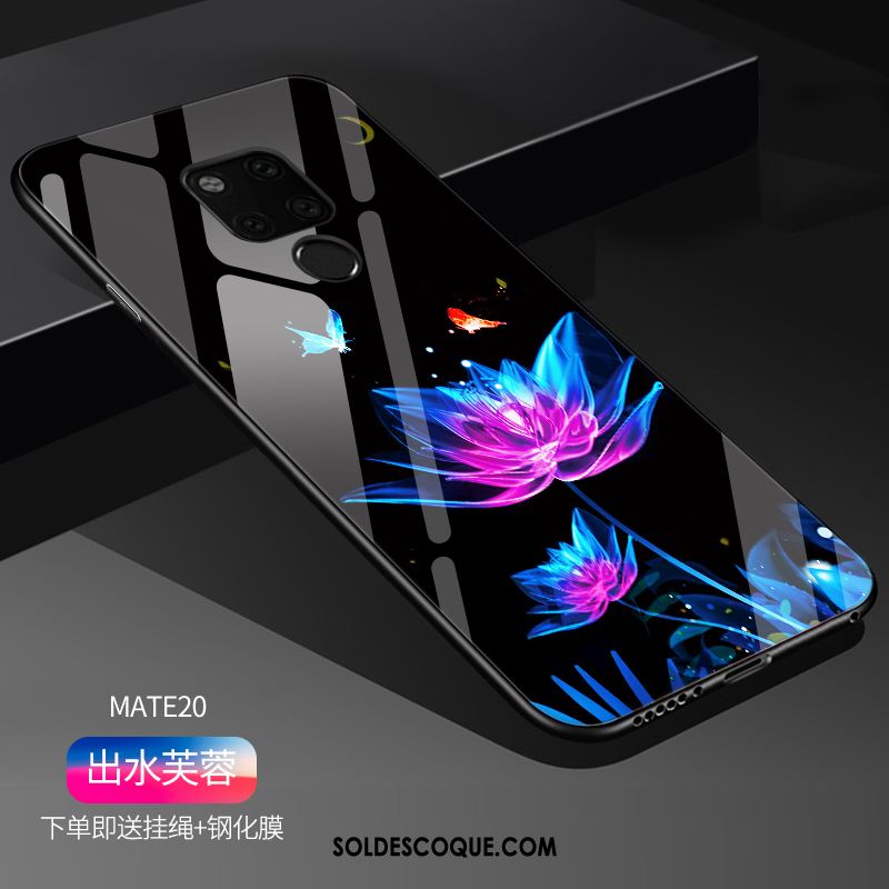 Coque Huawei Mate 20 Créatif Personnalisé Verre Trempé Modèle Fluide Doux En Ligne