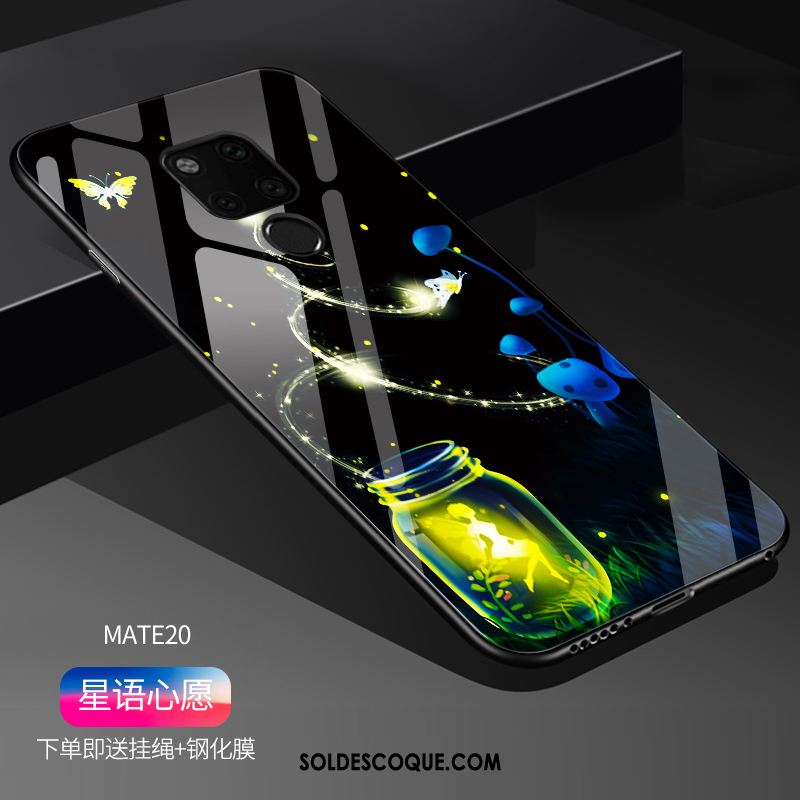 Coque Huawei Mate 20 Créatif Personnalisé Verre Trempé Modèle Fluide Doux En Ligne