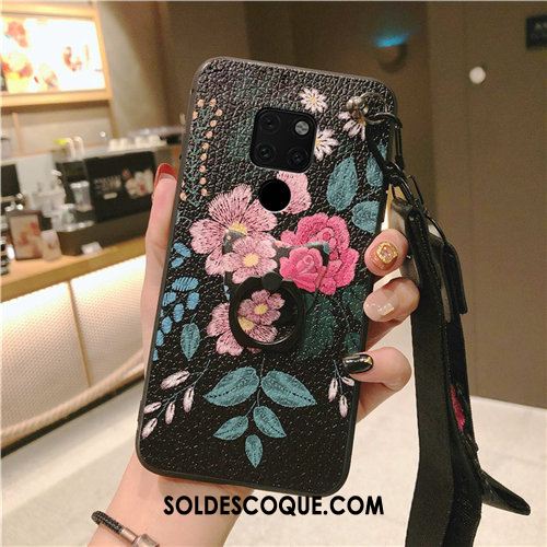 Coque Huawei Mate 20 Délavé En Daim Créatif Luxe Silicone Téléphone Portable Pas Cher