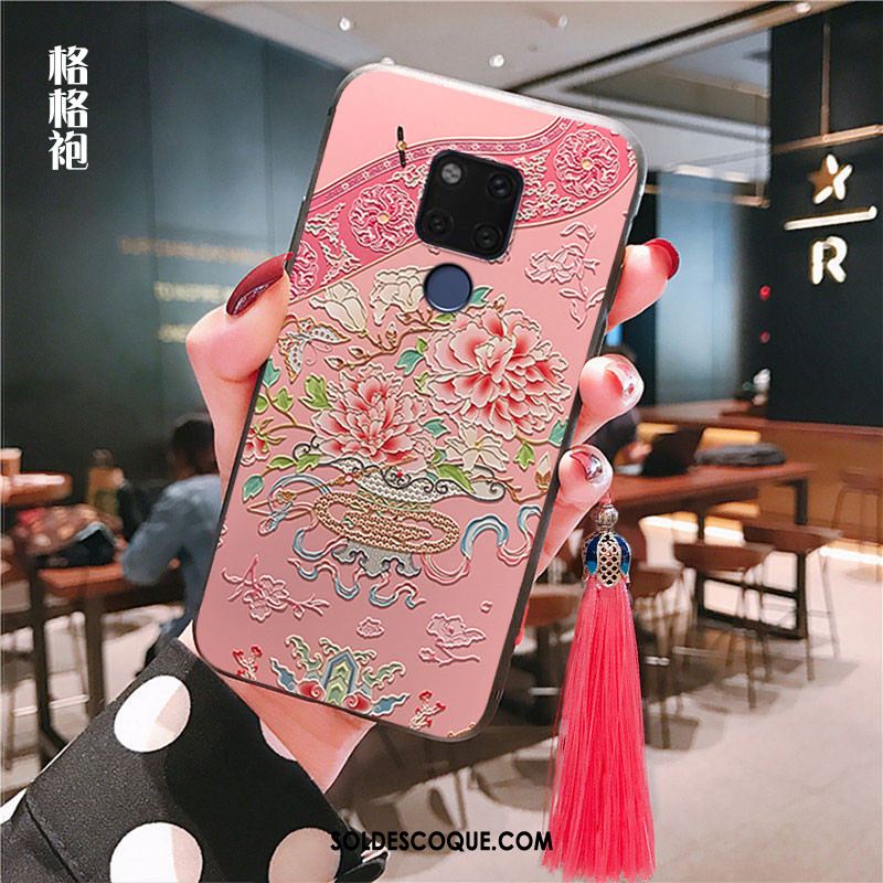 Coque Huawei Mate 20 Fluide Doux À Franges Vent Tout Compris Téléphone Portable Pas Cher