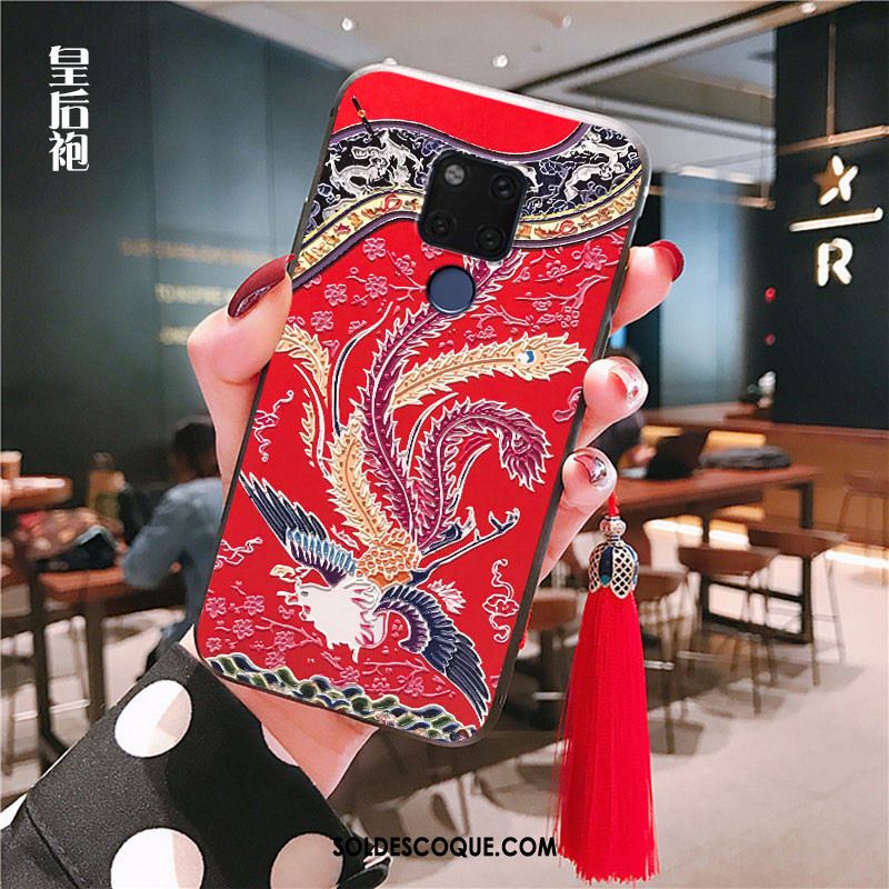 Coque Huawei Mate 20 Fluide Doux À Franges Vent Tout Compris Téléphone Portable Pas Cher