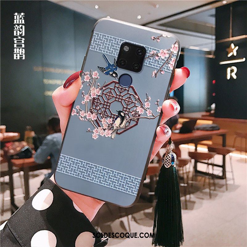 Coque Huawei Mate 20 Fluide Doux À Franges Vent Tout Compris Téléphone Portable Pas Cher