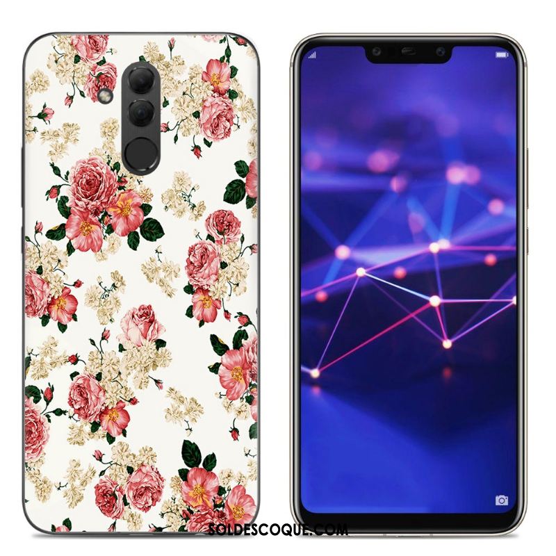 Coque Huawei Mate 20 Lite Créatif Dessin Animé Bleu Fluide Doux Étui En Ligne