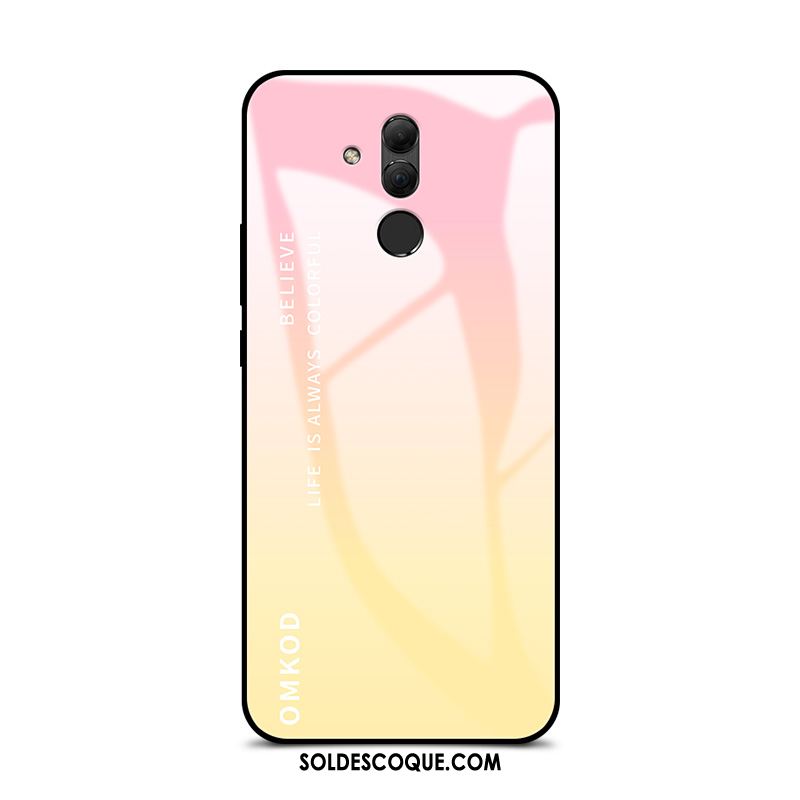 Coque Huawei Mate 20 Lite Créatif Silicone Dégradé Étui Tendance En Vente