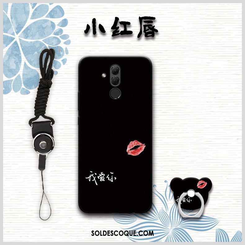 Coque Huawei Mate 20 Lite Dessin Animé Incassable Protection Gris Téléphone Portable Pas Cher