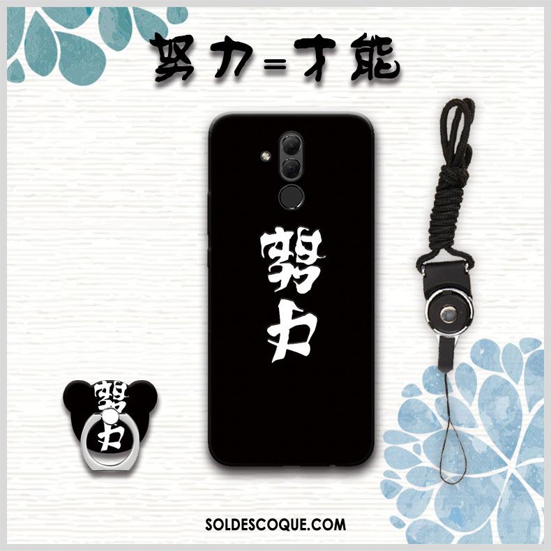 Coque Huawei Mate 20 Lite Dessin Animé Incassable Protection Gris Téléphone Portable Pas Cher