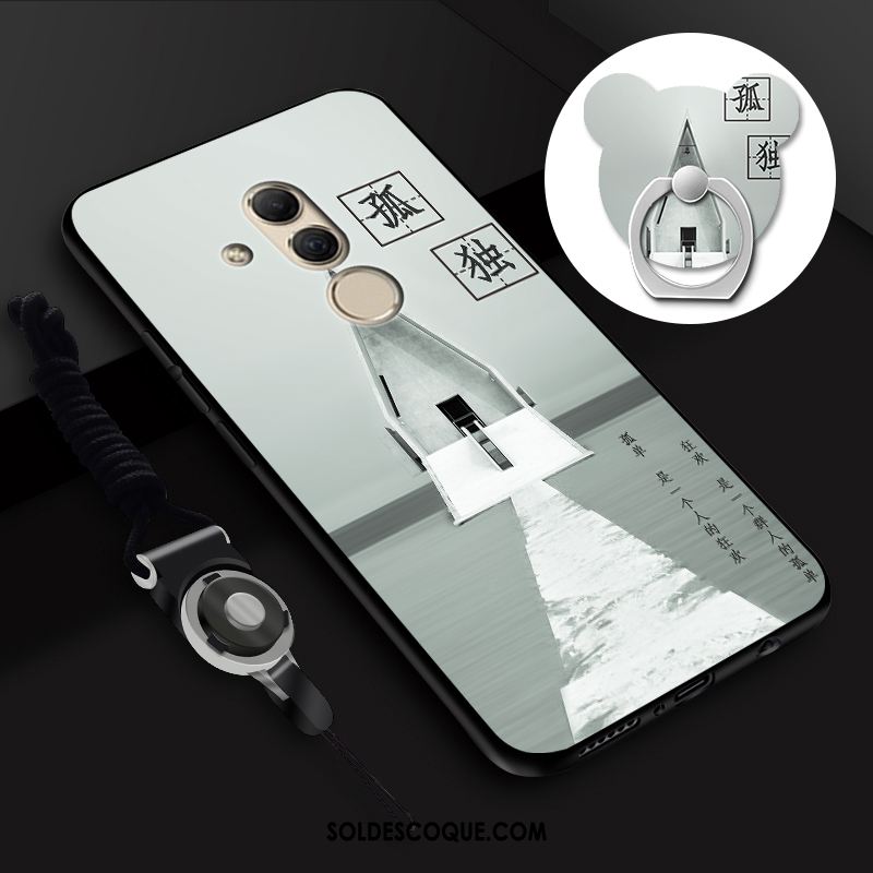 Coque Huawei Mate 20 Lite Fluide Doux Ornements Suspendus Étui Téléphone Portable Dessin Animé En Vente