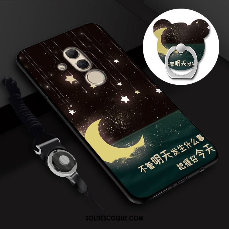 Coque Huawei Mate 20 Lite Fluide Doux Ornements Suspendus Étui Téléphone Portable Dessin Animé En Vente