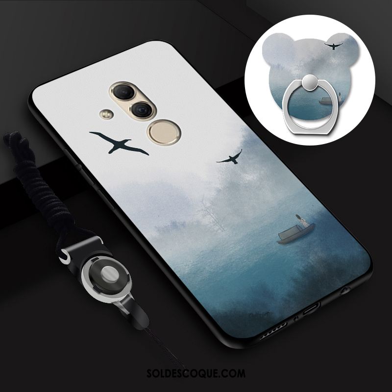 Coque Huawei Mate 20 Lite Fluide Doux Ornements Suspendus Étui Téléphone Portable Dessin Animé En Vente