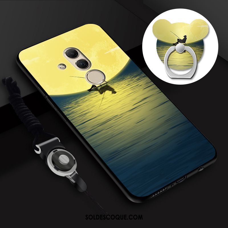 Coque Huawei Mate 20 Lite Fluide Doux Ornements Suspendus Étui Téléphone Portable Dessin Animé En Vente