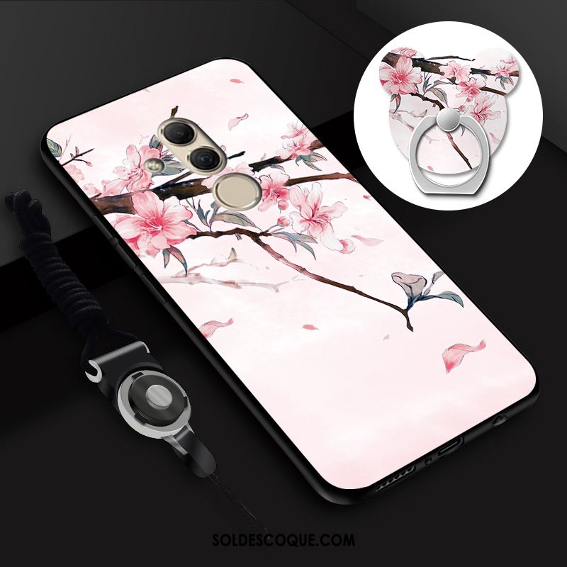 Coque Huawei Mate 20 Lite Fluide Doux Ornements Suspendus Étui Téléphone Portable Dessin Animé En Vente