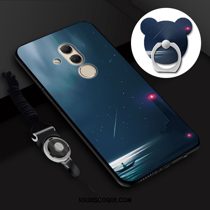 Coque Huawei Mate 20 Lite Fluide Doux Ornements Suspendus Étui Téléphone Portable Dessin Animé En Vente