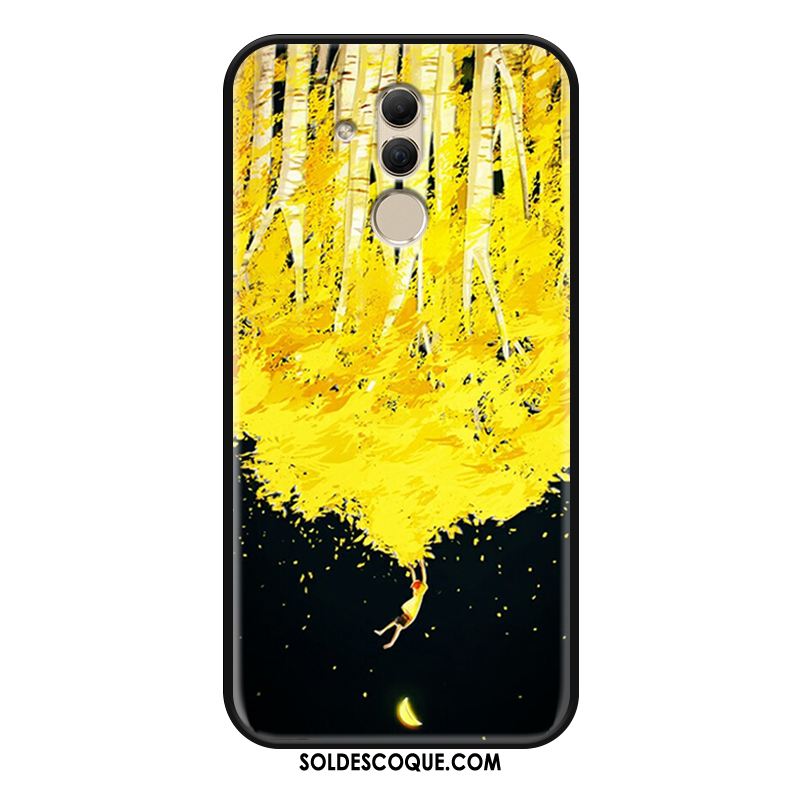 Coque Huawei Mate 20 Lite Incassable Téléphone Portable Gaufrage Tout Compris Ornements Suspendus Pas Cher