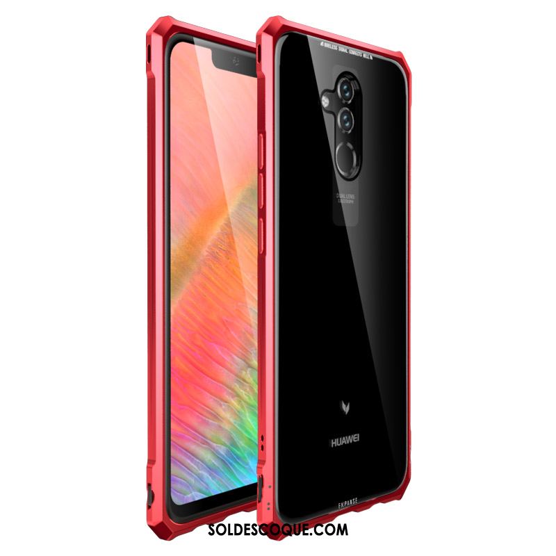 Coque Huawei Mate 20 Lite Métal Transparent Incassable Tout Compris Téléphone Portable Housse En Vente
