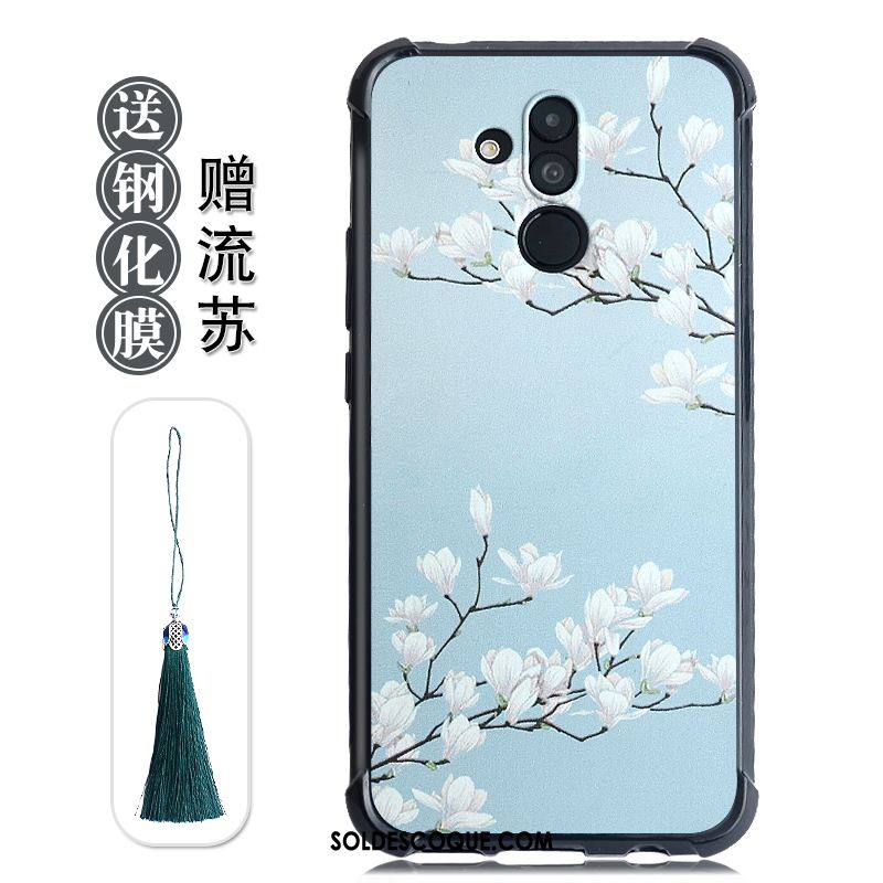 Coque Huawei Mate 20 Lite Téléphone Portable Gaufrage Créatif Étui Incassable Soldes