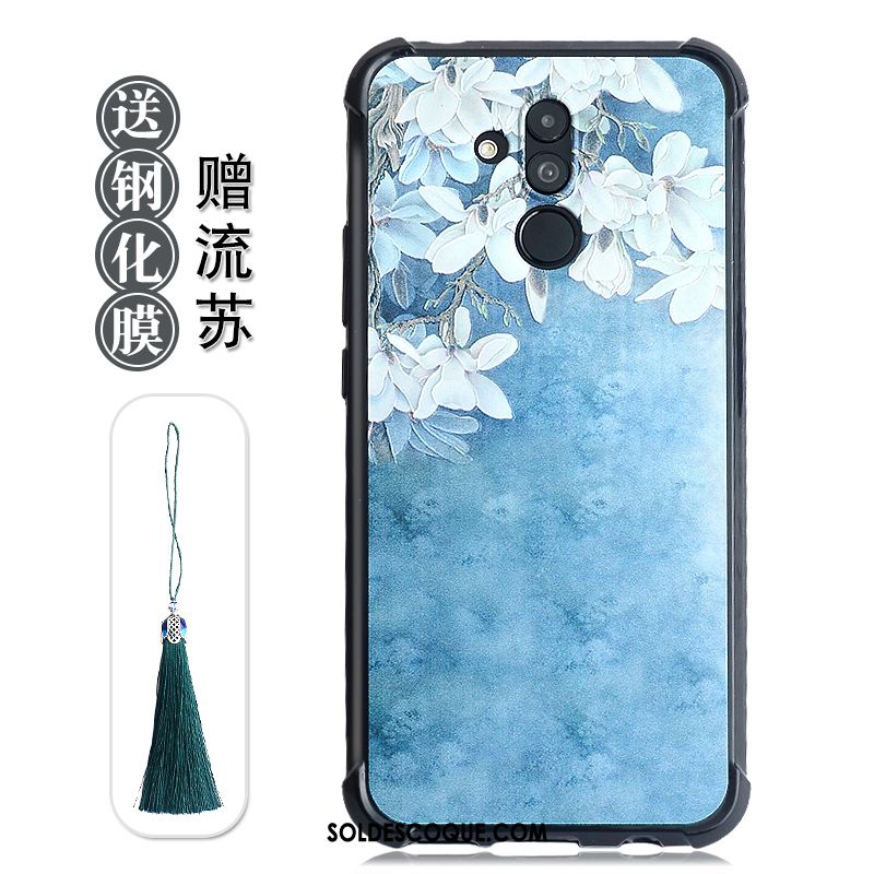 Coque Huawei Mate 20 Lite Téléphone Portable Gaufrage Créatif Étui Incassable Soldes