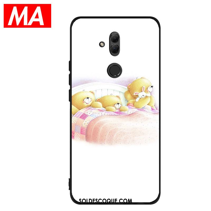 Coque Huawei Mate 20 Lite Téléphone Portable Petit Fluide Doux Étui Ours Soldes