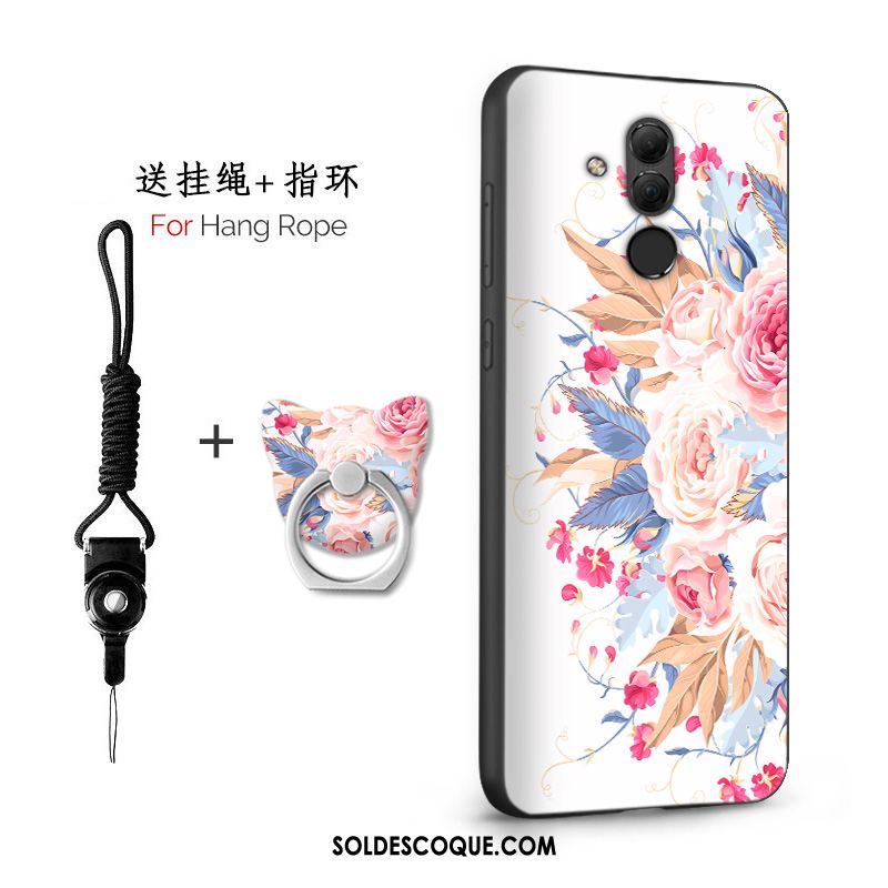 Coque Huawei Mate 20 Lite Téléphone Portable Silicone Gaufrage Incassable Étui En Ligne