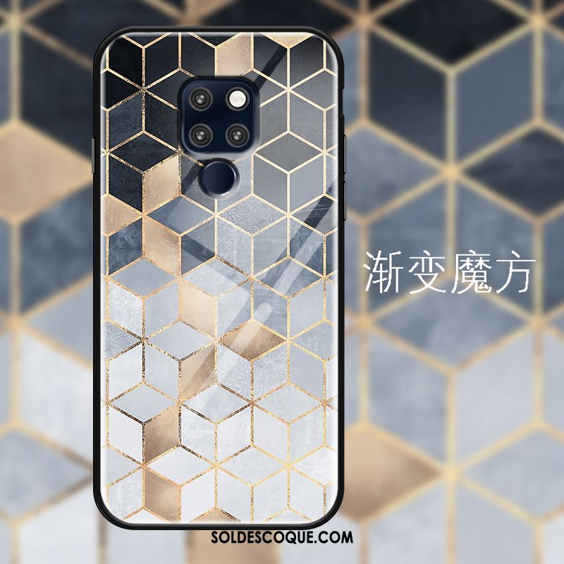 Coque Huawei Mate 20 Miroir Verre Trempé Tout Compris Étui Mode En Vente