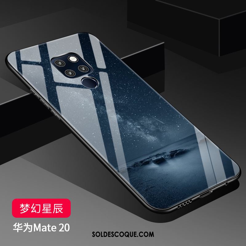 Coque Huawei Mate 20 Personnalité Blanc Tendance Protection Tout Compris Soldes