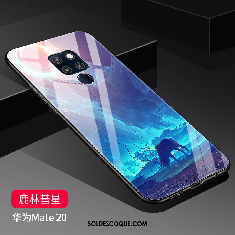 Coque Huawei Mate 20 Personnalité Blanc Tendance Protection Tout Compris Soldes