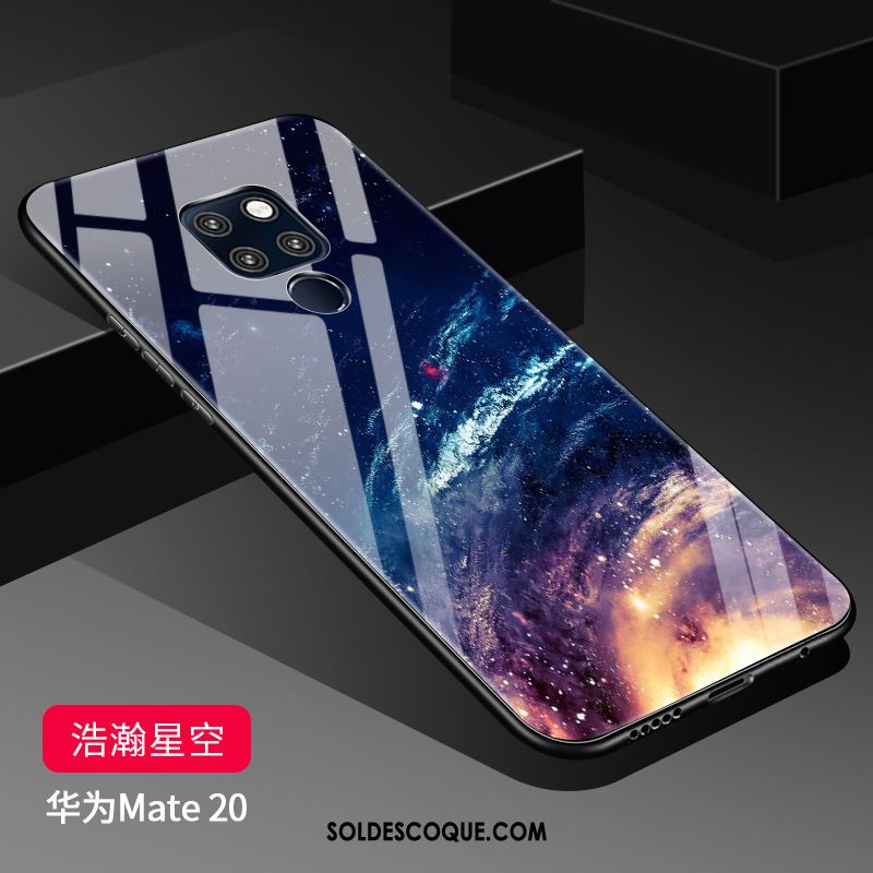 Coque Huawei Mate 20 Personnalité Blanc Tendance Protection Tout Compris Soldes