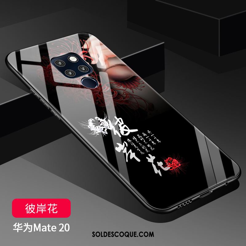 Coque Huawei Mate 20 Personnalité Blanc Tendance Protection Tout Compris Soldes