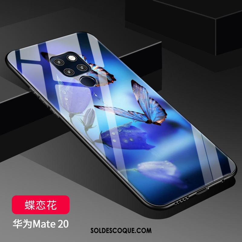 Coque Huawei Mate 20 Personnalité Blanc Tendance Protection Tout Compris Soldes