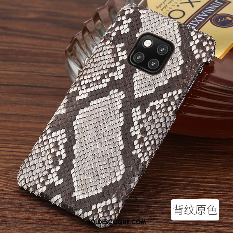 Coque Huawei Mate 20 Pro Authentique Étui En Cuir Business Téléphone Portable Tendance En Ligne